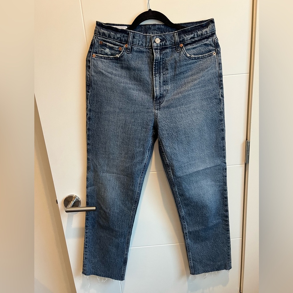 GAP cheeky straight sky high jeans - size 10R